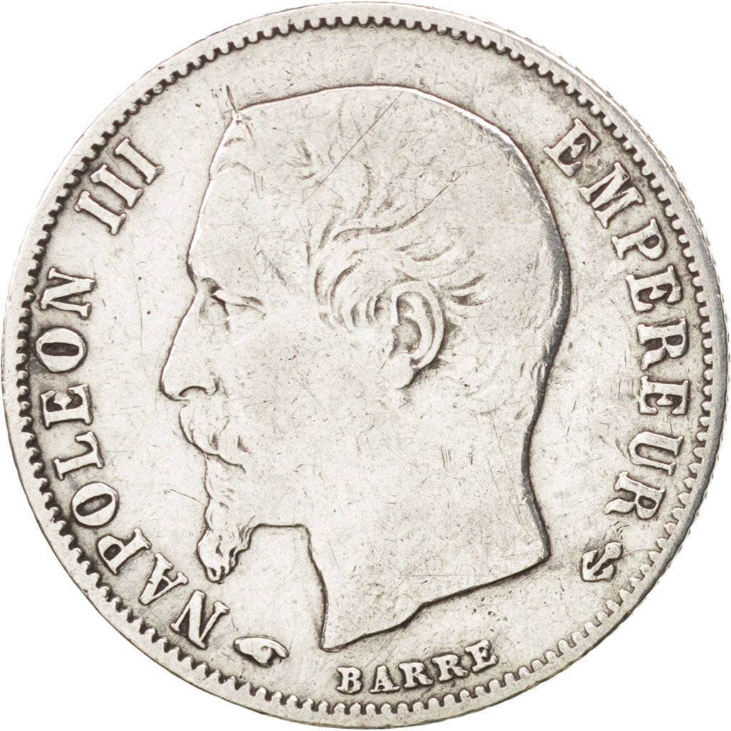 Münze, Frankreich, Napoleon III, Napoléon III, 50 Centimes, 1859, Paris, S