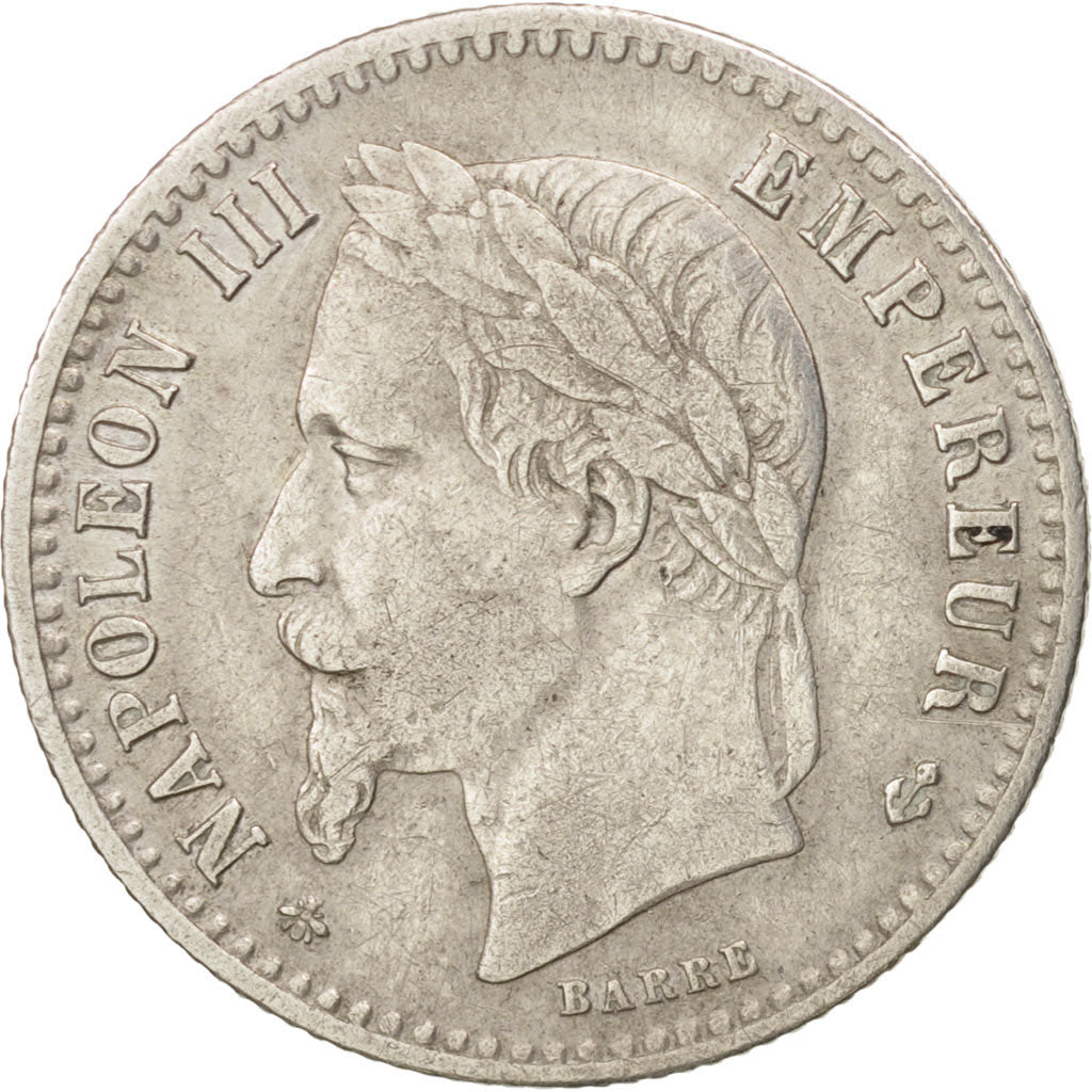 Münze, Frankreich, Napoleon III, Napoléon III, 50 Centimes, 1864, Paris, SS