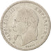 France, Napoleon III, 50 Centimes, 1864, Strasbourg, VF(20-25), Silver, KM:814.2