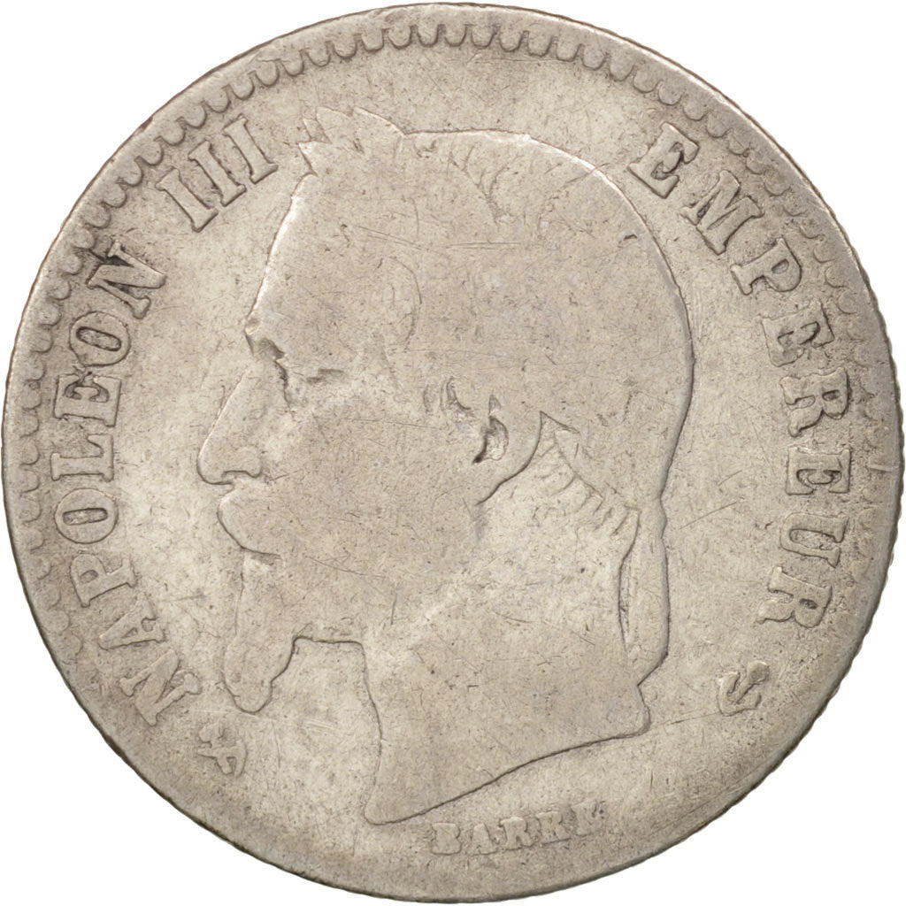 Coin, France, Napoleon III, Napoléon III, 50 Centimes, 1864, Bordeaux