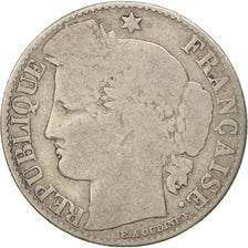 France, Cérès, 50 Centimes, 1894, Paris, VG(8-10), Silver, KM:834.1