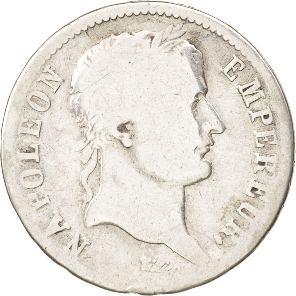 France, Napoléon I, Franc, 1812, Paris, F(12-15), Silver, KM:692.1, Gadoury:447