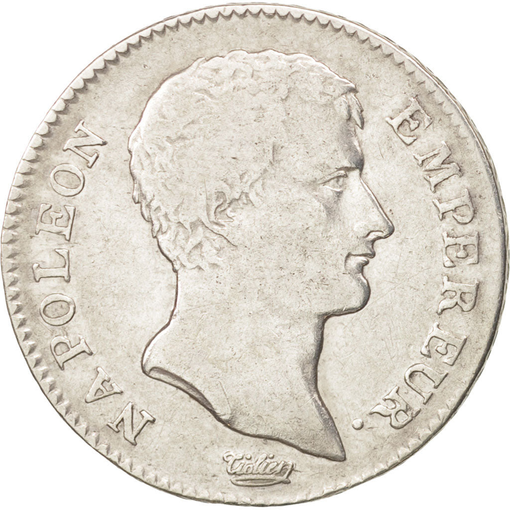France, Napoléon I, Franc, 1805, An 13, Paris, VF(30-35), Silver, KM:656.1