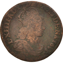 Frankreich, Louis XIV, Liard de France, 1655, Corbeil, VF(20-25), Copper