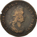 Coin, France, Louis XIV, Liard de France au buste âgé, troisième type, Liard