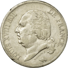 Coin, France, Louis XVIII, Louis XVIII, 5 Francs, 1821, Lille, EF(40-45)
