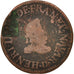 Moneda, Francia, Double Tournois, 1607, Lyons, BC, Cobre, CGKL:202A