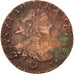 Moneta, Francja, Double Tournois, 1640, VF(30-35), Miedź, CGKL:512