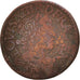 France, Louis XIII, Double tournois, 1638, Tours, VF(20-25), KM:86.4
