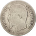France, Napoleon III, Franc, 1860, Strasbourg, VG(8-10), Silver, KM:779.2