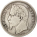 France, Napoleon III, Franc, 1866, Paris, TB+, Argent, Gadoury:463