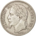 France, Napoleon III, Franc, 1867, Strasbourg, TTB, Argent, Gadoury:463