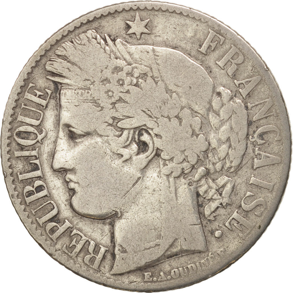 Monnaie, France, Cérès, Franc, 1881, Paris, TB+, Argent, KM:822.1