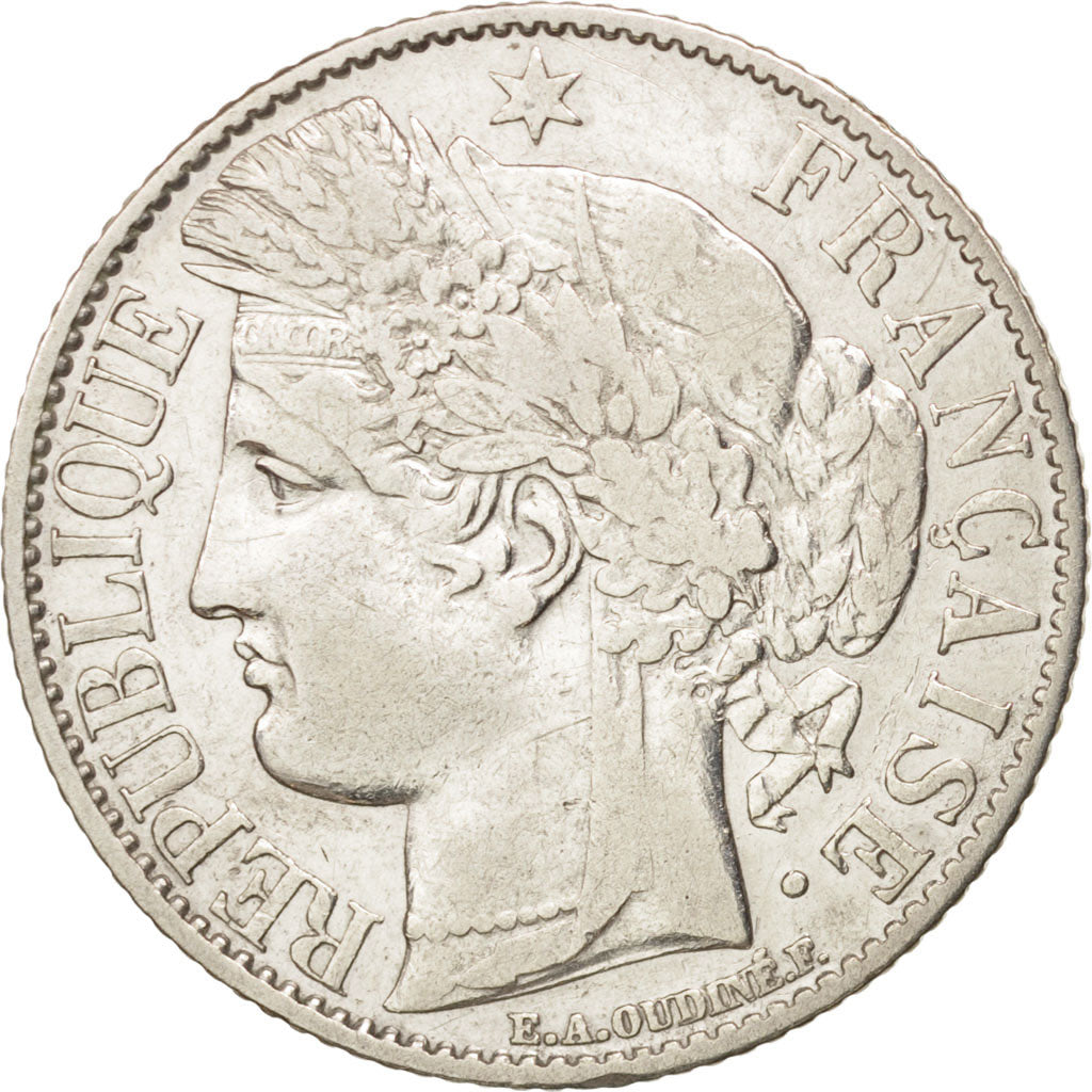 Francia, Cérès, Franc, 1895, Paris, BB, Argento, KM:822.1, Gadoury:465a