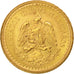 Mexique, 2-1/2 Pesos, 1945, Mexico City, TTB+, Or, KM:463