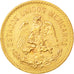 Mexico, 5 Pesos, 1955, Mexico City, AU(50-53), Gold, KM:464
