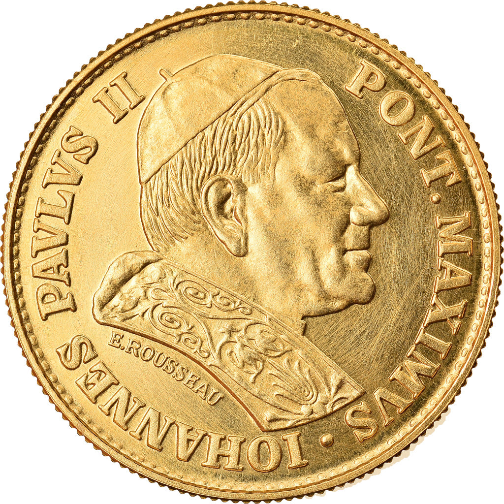 France, Médaille, French Fifth Republic, Jean-Paul II, 1980 Lisieux, 1980, FDC