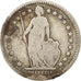 Svizzera, Franc, 1894, Bern, B, Argento, KM:24