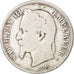 France, Napoleon III, 2 Francs, 1868, Paris, VG(8-10), Silver, KM:807.1