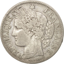 France, Cérès, 2 Francs, 1881, Paris, EF(40-45), Silver, KM:817.1