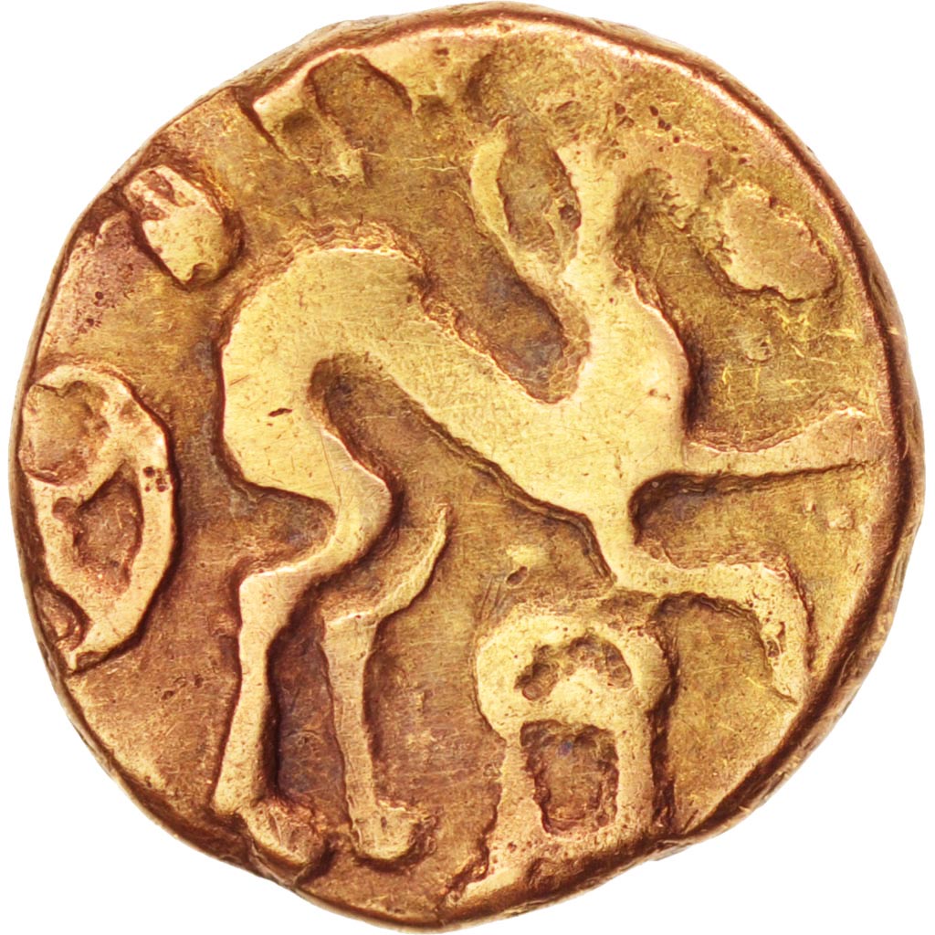 Coin, Carnutes, 1/4 Stater, EF(40-45), Electrum, Delestrée:2528