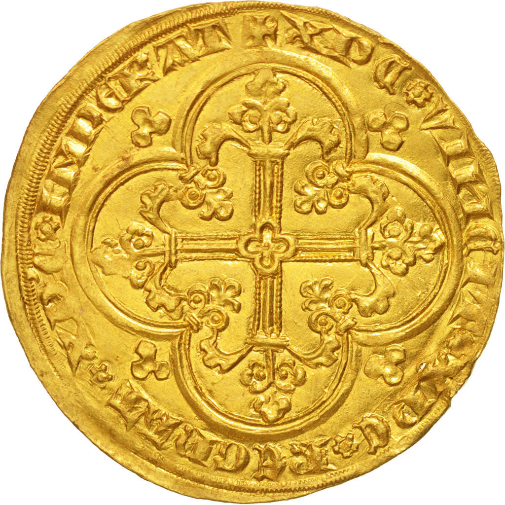 France, Jean II le Bon, Franc à cheval, PCGS MS63, Duplessy:294
