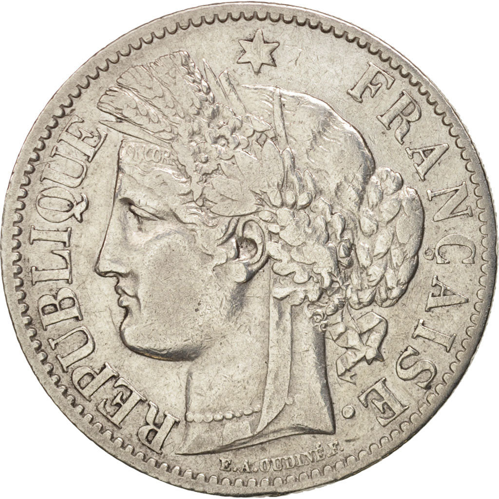 France, Cérès, 2 Francs, 1894, Paris, EF(40-45), Silver, KM:817.1