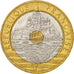 Frankreich, Mont Saint Michel, 20 Francs, 1992, MS(63), Tri-Metallic, KM:1008.2