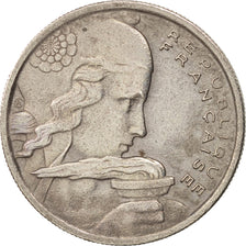Francia, Cochet, 100 Francs, 1958, Paris, BB, Rame-nichel, KM:919.1, Gadoury:897