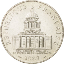Munten, Frankrijk, Panthéon, 100 Francs, 1987, Paris, UNC-, Zilver, KM:951.1