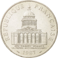 Coin, France, Panthéon, 100 Francs, 1987, Paris, MS(63), Silver, KM:951.1