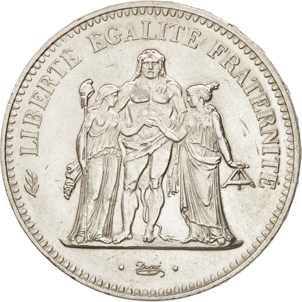 Monnaie, France, Hercule, 50 Francs, 1974, SPL, Argent, KM:941.2, Gadoury:882a