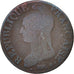 Munten, Frankrijk, Dupré, 5 Centimes, 1798, Strasbourg, ZG, Bronze, KM:640.4
