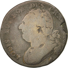 France, Louis XVI, 12 deniers françois, 1791, Paris, F(12-15), KM:600.1