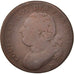 Francia, 12 deniers françois, 12 Deniers, 1792, Rouen, B+, Bronzo, KM:600.3,...