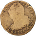 France, Louis XVI, 2 sols françois, 1791, Paris, VG(8-10), Bronze, KM:603.1