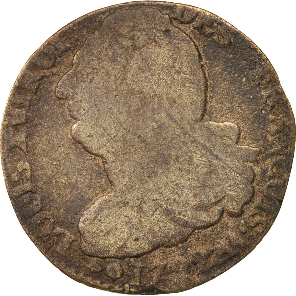 Moneta, Francia, 2 sols françois, 2 Sols, 1792, Metz, B, Bronzo, KM:603.2