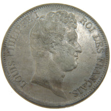Francia, Louis-Philippe, 5 Francs, 1831, Rouen, BB, Argento, Gadoury:676