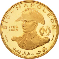SHARJAH, Khalid bin Muhammad al-Qasimi, 100 Riyals, 1969, MS(65-70), Gold, KM:9
