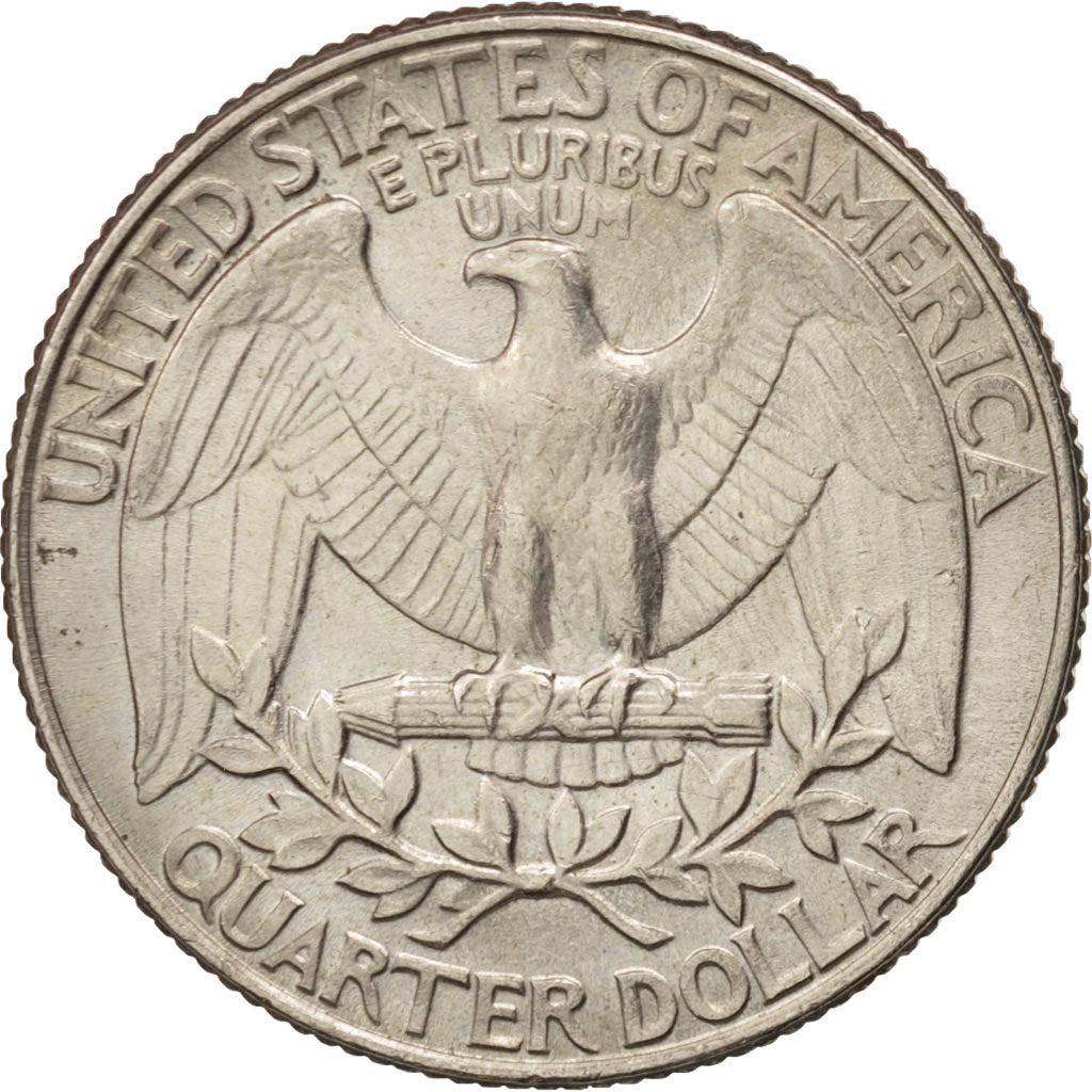 Coin, United States, Washington Quarter, Quarter, 1989, U.S. Mint, Denver