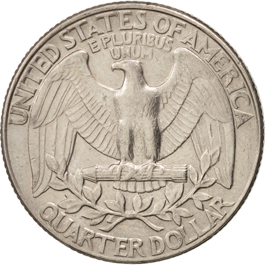 Coin, United States, Washington Quarter, Quarter, 1991, U.S. Mint, Philadelphia