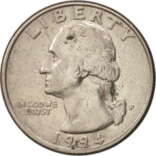Monnaie, États-Unis, Washington Quarter, Quarter, 1994, U.S. Mint