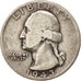 United States, Washington Quarter, 1943, Philadelphia, VF(30-35), KM:164