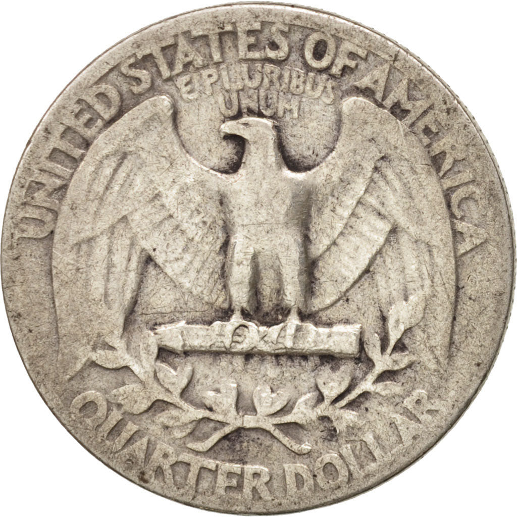 United States, Washington Quarter, 1943, Philadelphia, VF(30-35), KM:164