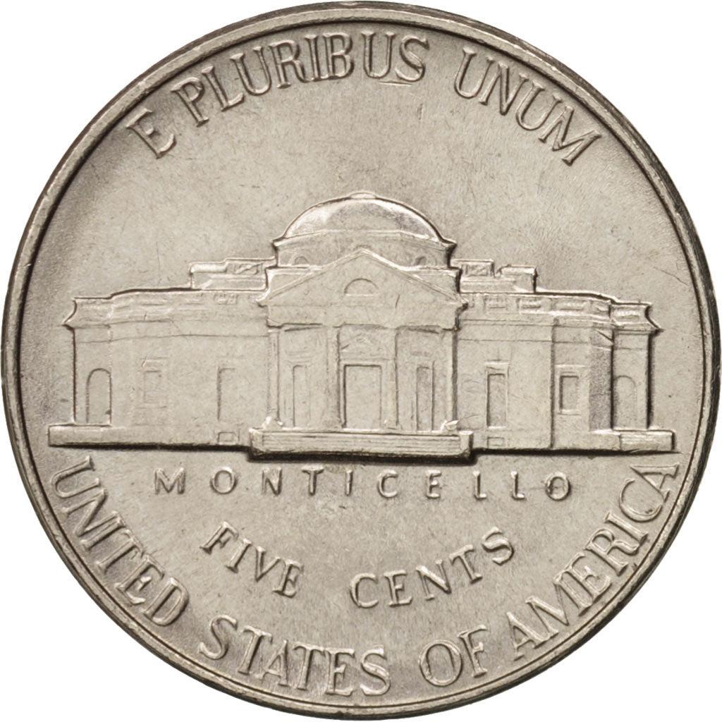 Monnaie, États-Unis, Jefferson Nickel, 5 Cents, 1990, U.S. Mint, Denver, SUP+