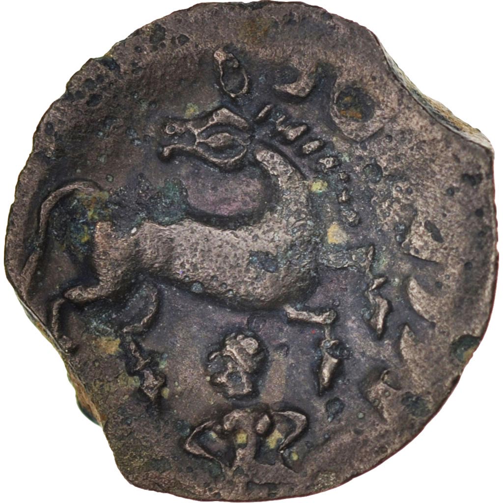 Parisii, Bronze ECCAIOS, AU(50-53), Bronze, Delestré:673
