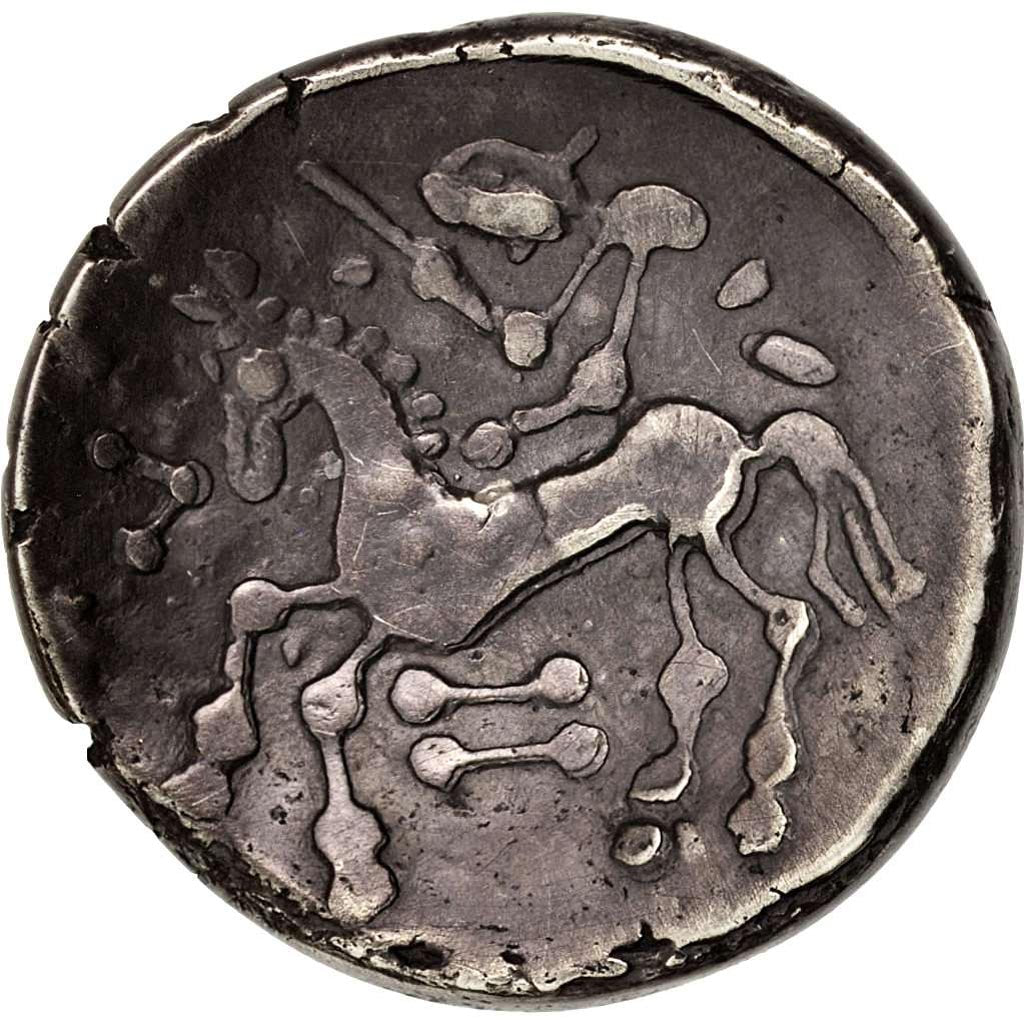 Monnaie, Helvetii, Statère, TTB, Electrum