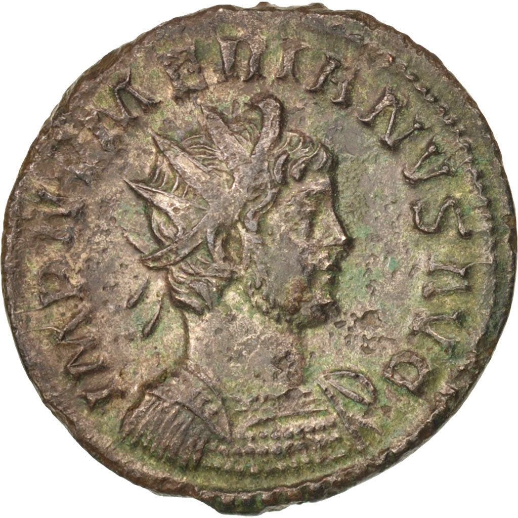 Munten, Numerianus, Antoninianus, Lyons, ZF+, Billon, RIC:397