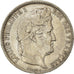 Coin, France, Louis-Philippe, 5 Francs, 1831, Lyon, VF(30-35), Silver