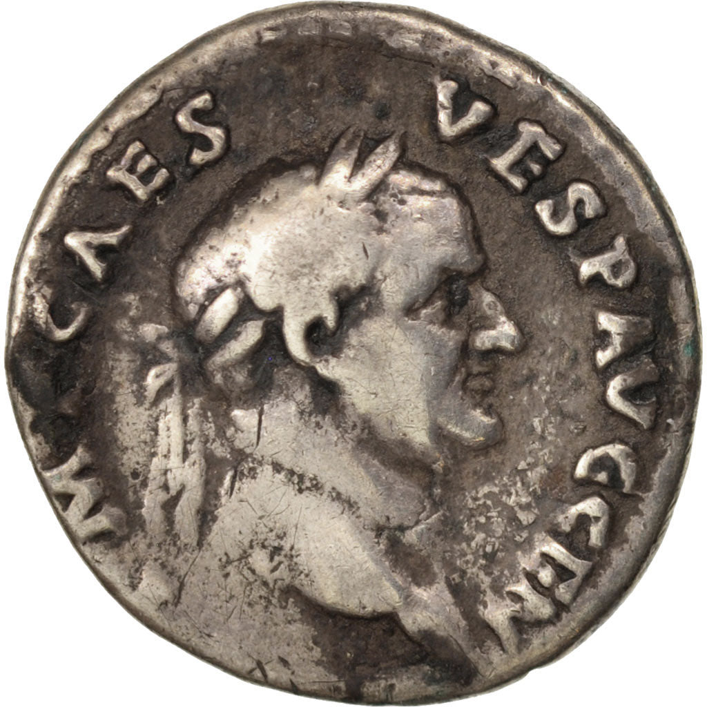 Coin, Vespasian, Denarius, Rome, VF(30-35), Silver, RIC:513
